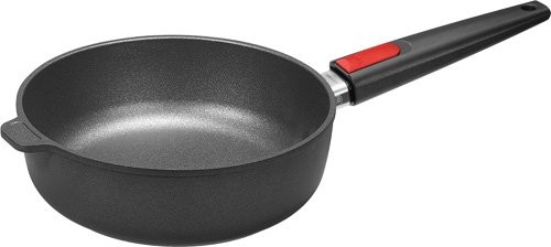 Woll patelnia, odlew aluminiowy, czarna, czarny, 48  x  24  x  7 cm 1724N
