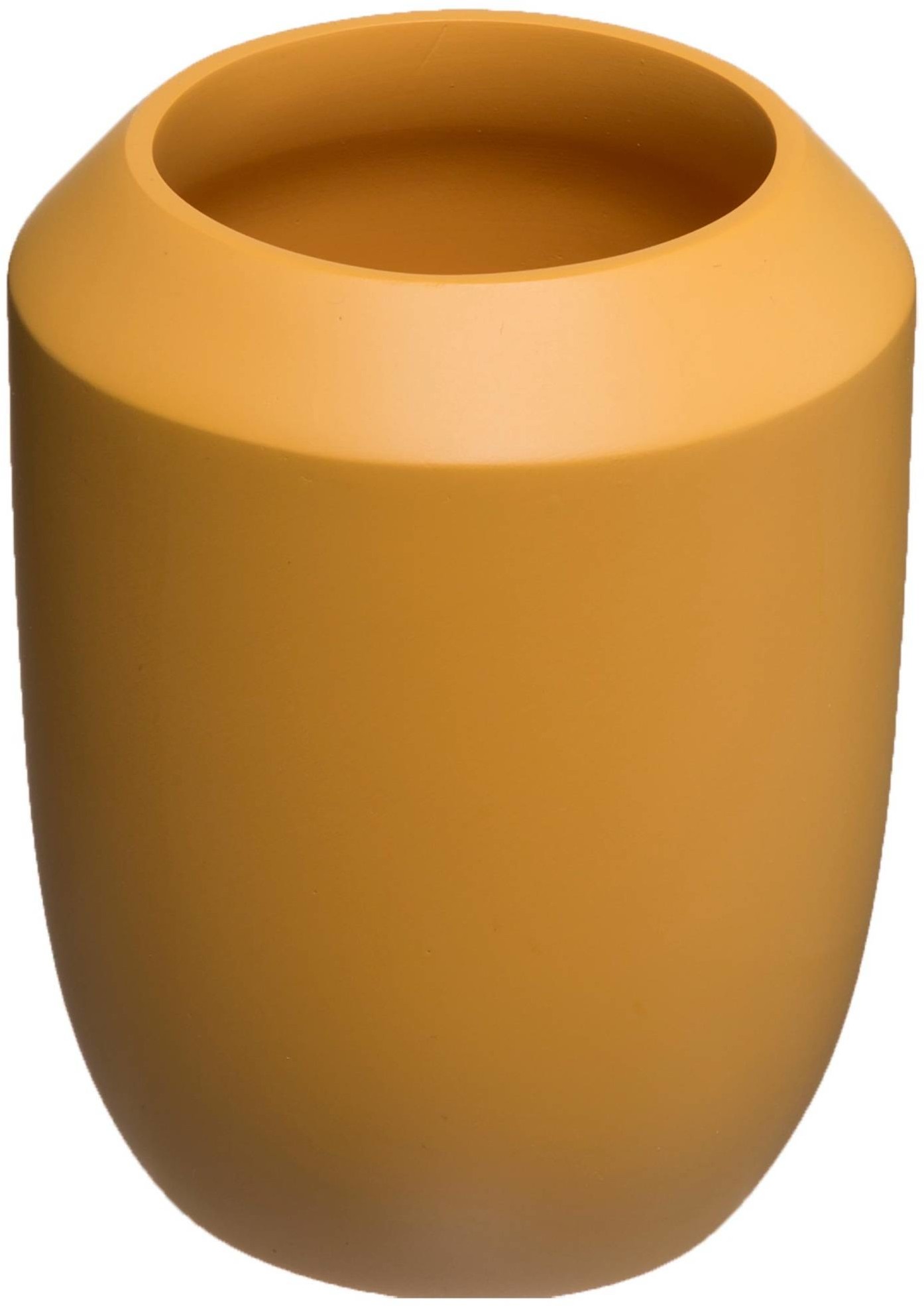 5five Simply Smart Kubek na szczoteczki do zębów TRIO 8 cm żółty 174531C
