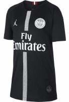 Nike dziecięcy Paris Saint-Germain Breathe Stadium 3rd T-Shirt, czarny, s 919253