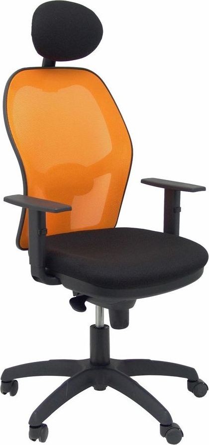 Piqueras y Crespo Krzesło biurowe z Zagłówkiem Jorquera Piqueras y Crespo ALI840C Czarny S5702827