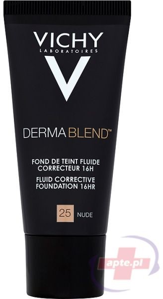 Vichy VICHY Dermablend fluid korygujący nr 25 (Nude) 30ml