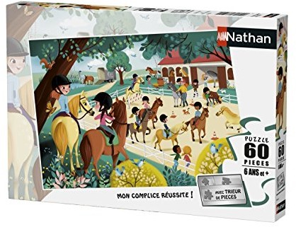 Nathan 86626 Puzzle Willkommen im Konie, 60 części 86626