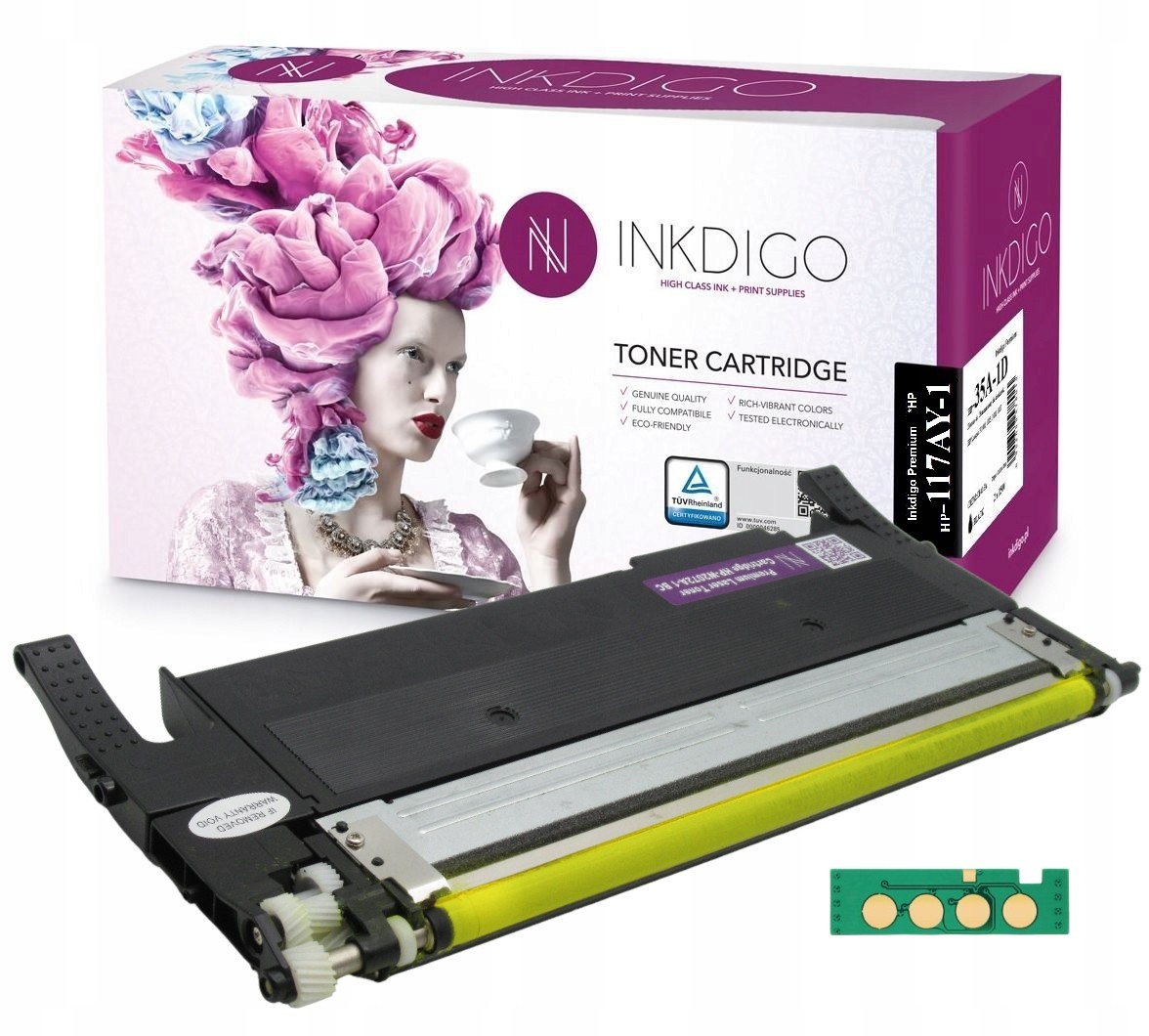 Toner W2072A 117A do drukarki Hp 178nw 179fnw Chip