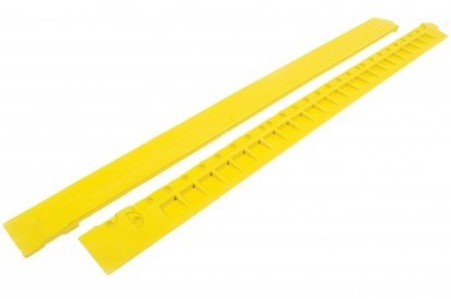 Coba Krawędź Najazdowa Do Mat Przemysłowych Coba Żółty 75 Mm X 1 M - Żeński SS070002F