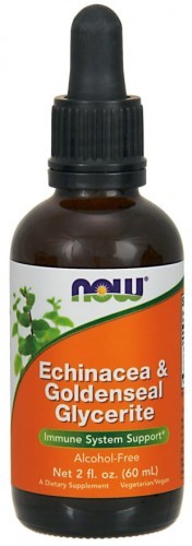 Now Foods Echinacea & Goldenseal Glycerite Jeżówka (60 ml) 516F-3830F