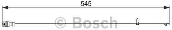 Bosch Zestyk ostrzegający o zużyciu okładzin hamulcowych przód 1 987 474 561