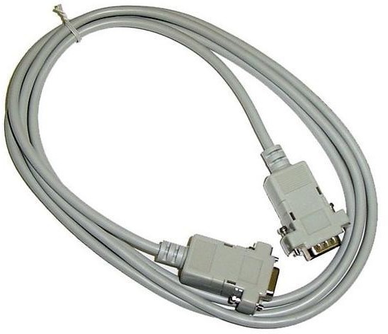 Zdjęcia - Kabel Przedłużacz kabla do transmisji danych szeregowy RS-232, DB9 samec - DB9 s