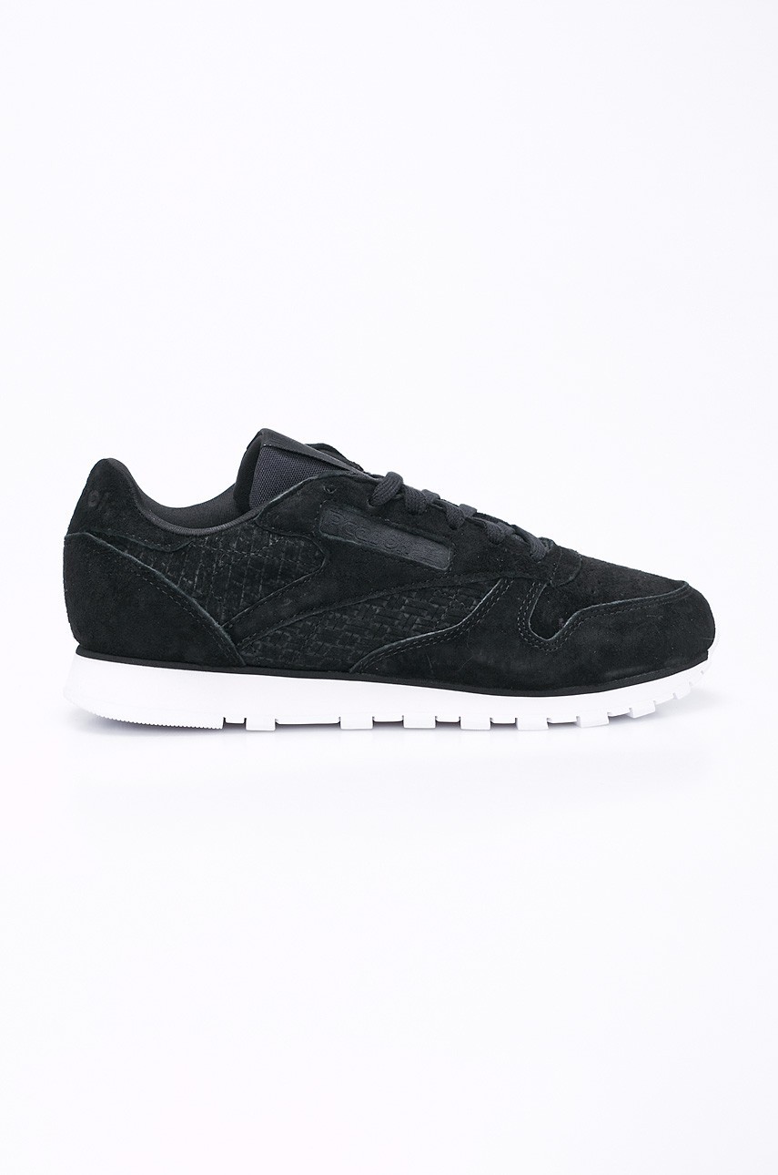 Reebok CL Leather Woven EMB BT0005 czarny