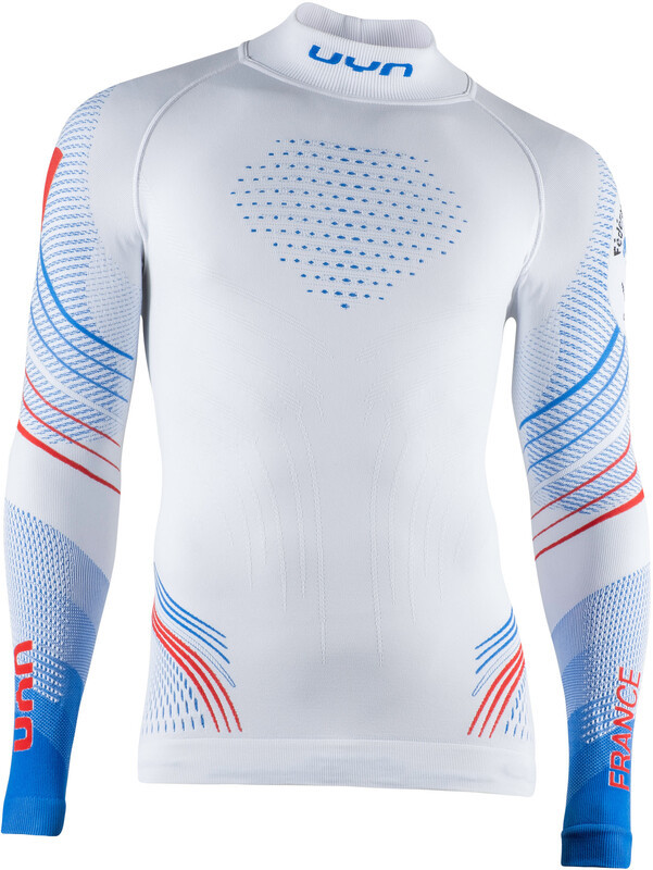 UYN UYN Natyon 2.0 UW LS Turtle Neck Shirt, biały L/XL 2021 Koszulki bazowe termiczne i narciarskie U100210-T021-L/XL