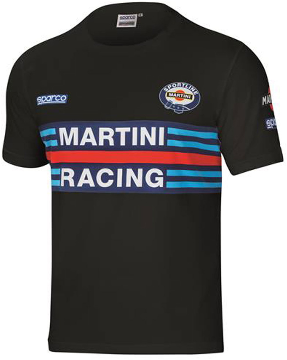 Sparco Koszulka t-shirt męska Martini Racing black 01274MRNR1S