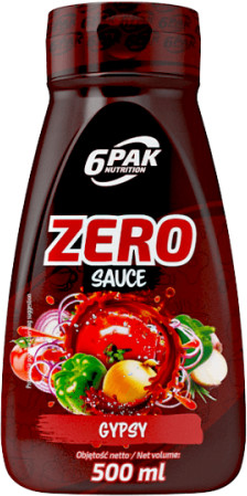 6PAK NUTRITION 6PAK NUTRITION ZERO SAUCE GYPSY 500ml