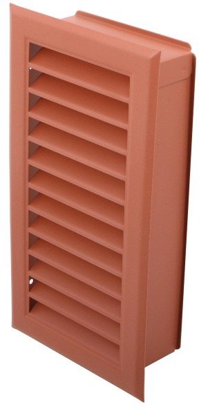 Parkanex KRATKA WENTYLACYJNA KWASOODPORNA 120x240MM KOLOR CEGLASTY PX_KWKC_12X24_1