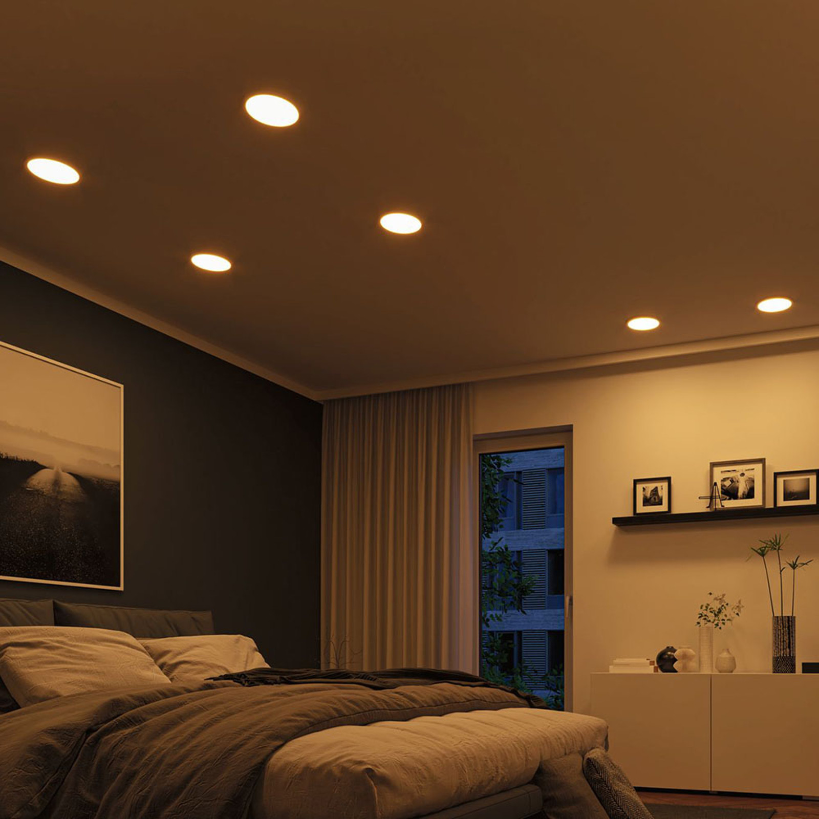 Paulmann panel LED Aero dimtowarm biały 23cm