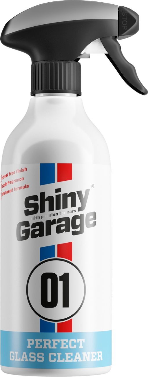 Shiny Garage Perfect Glass Cleaner płyn do mycia szyb, nie pozostawi smug 1L Shi000196