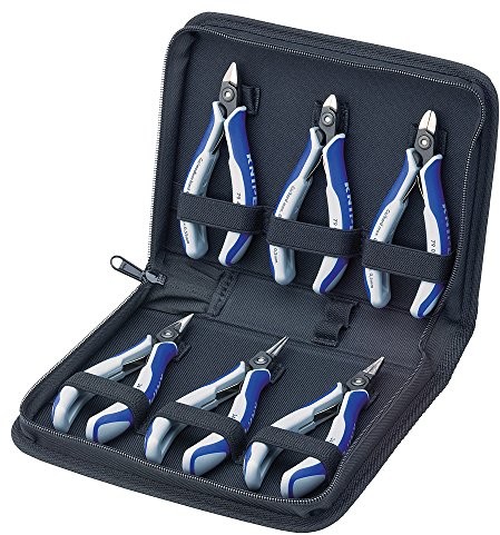 Knipex 00 20 16 P elektroniki zestaw szczypiec do prac przy podzespoły elektroniczne 00 20 16 P