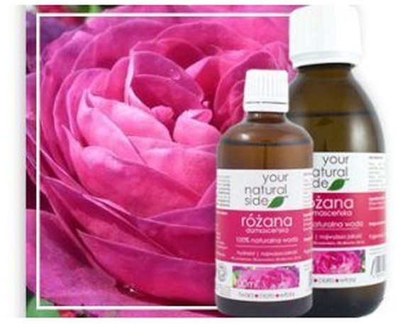 Organic Your Natural Side Your Natural Side Woda z Kwiatów Róży Damasceńskiej 100ml