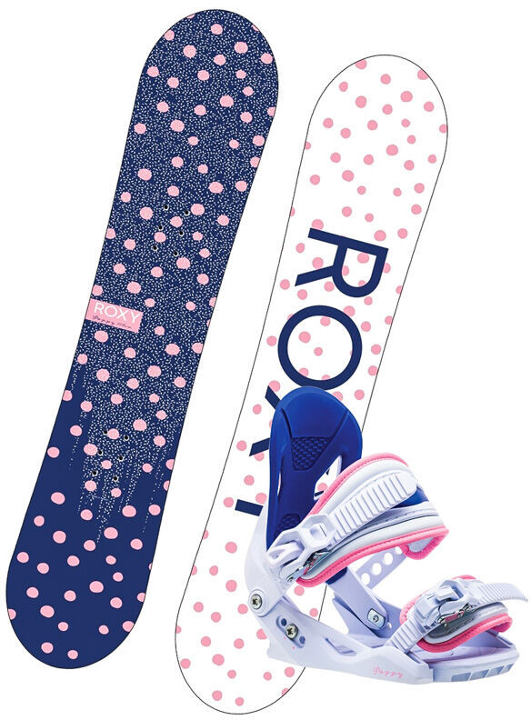Roxy POPPY PACKAGE zestaw snowboardowy dla dzieci - 128 51951047