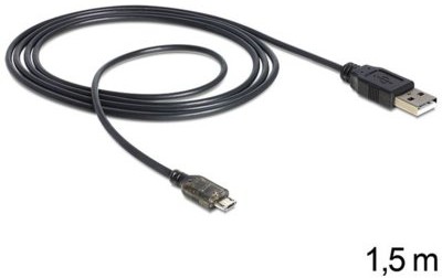 Delock USB - Kabel USB1.5 m 83272