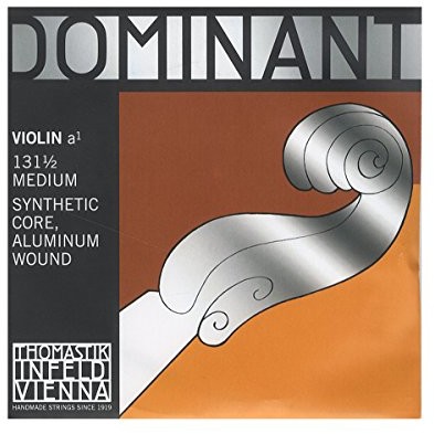 Dominant Strings thomastik struny 131 1/2 skrzypce aluminium Wound strun (A) do 131 1/2