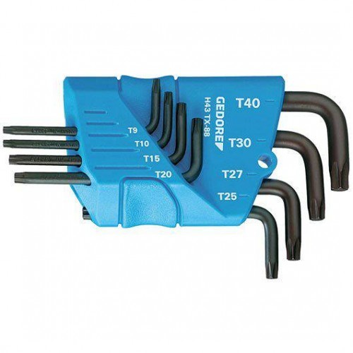 Gedore Zestaw wkrętaków kątowych torx 9-częściowy H 43 TX-09 1531417