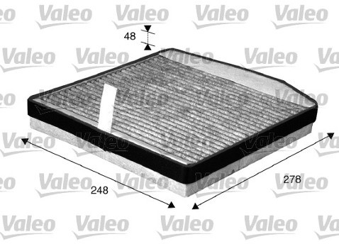 VALEO Filtr, przewietrzanie przestrzeni pasażerskiej 715571
