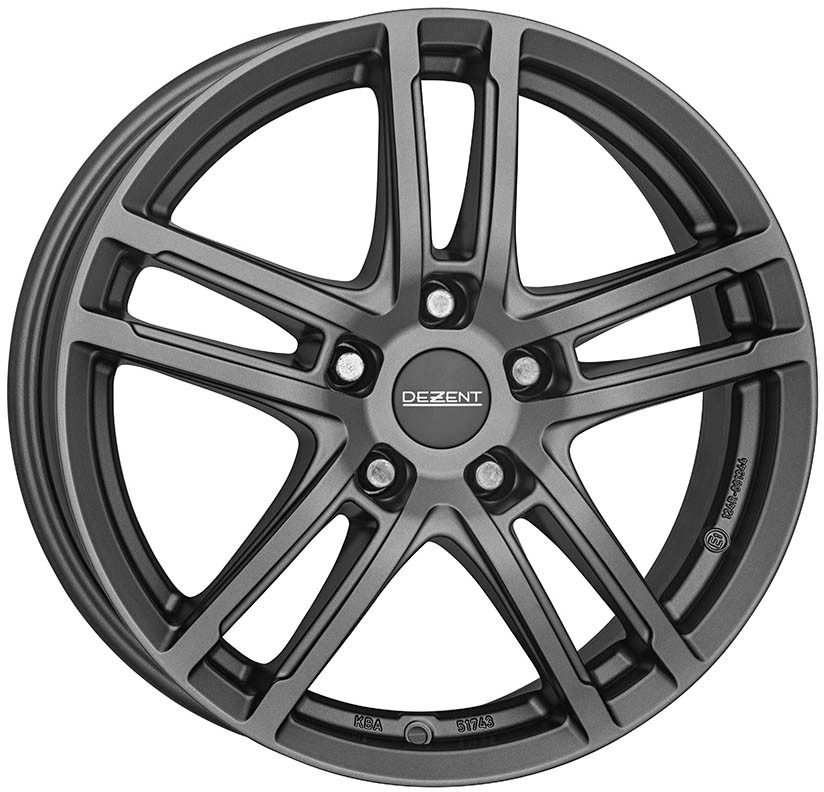 DEZENT TZ graphite 7.50 x 17 5 x 108.0 ET 55