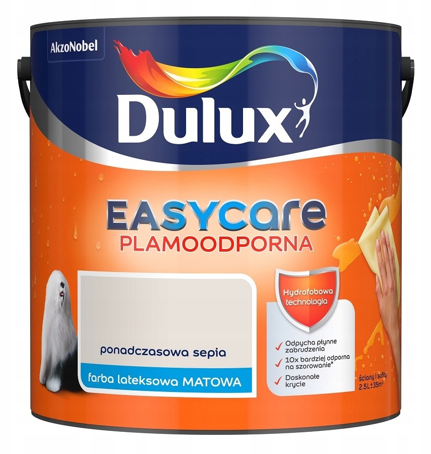 Dulux Dulux Easy Care- farba, Ponadczasowa Sepia 2.5l
