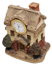 Atrix Zegar ceramiczny domek D5