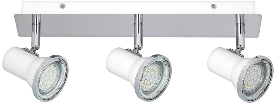 Rabalux 5499 - LED Oświetlenie łazienkowe punktowe STEVE 3xGU10/4,5W/230V
