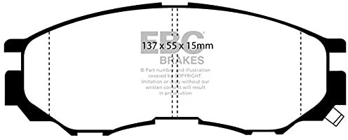 EBC Brakes DP1124 Blackstuff okładziny hamulcowe DP1124