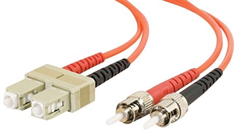 CABLESTOGO Cables To Go 85226 SC/ST Low Smoke Zero Halogen Duplex 62,5/125 Multi-mode przewód krosowy włóknem szklanym (5 m) Pomarańczowy 757120852261