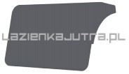 Riho Zagłówek do wanny antracyt AH21112