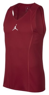 Nike Męska koszulka do koszykówki Jordan Ultimate Flight - Czerwony 887442-687