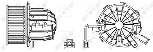 NRF 34163 ogrzewanie 34163