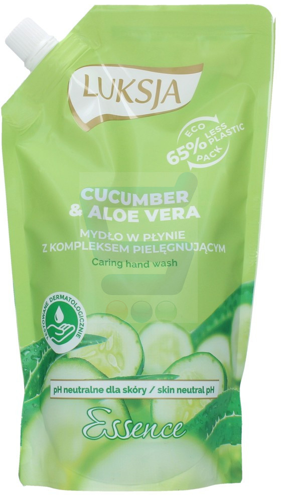 Luksja Essence Mydło w płynie do rąk Cucumber & Aloe Vera zapas 400 ml