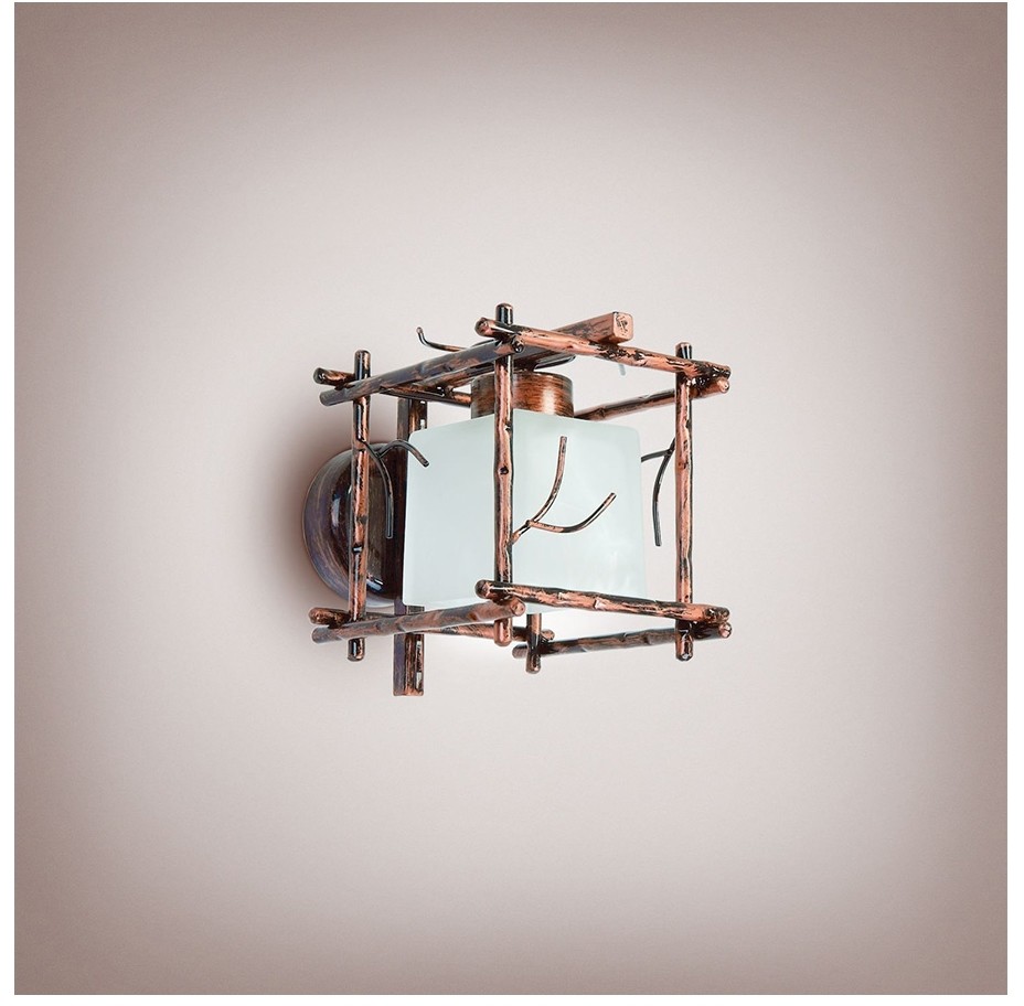 Light4home Kinkiet SAVANNAH KUBO 1xE27/40W/230V
