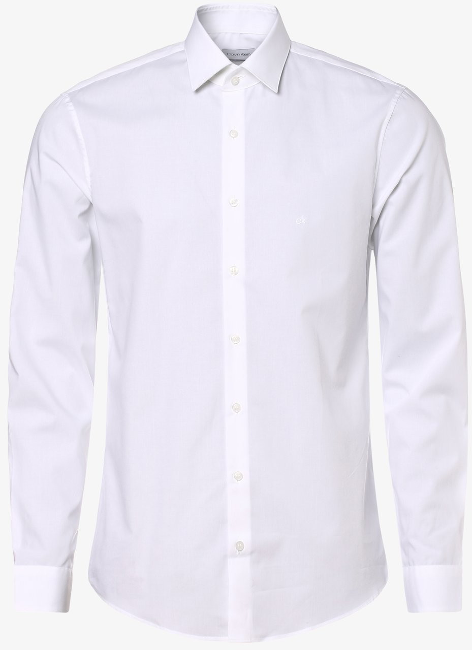 Calvin Klein Koszula męska Two Ply, biały