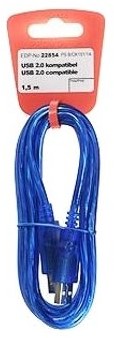 Vivanco Kabel USB 2.0 A-B Promostick 1.5 m  2.0 A-B 1.5