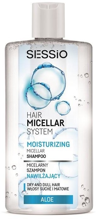 Sessio Sessio Hair Micellar System Moisturizing Micellar Shampoo micelarny szampon nawilżający do włosów suchych i matowych 300g
