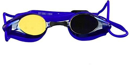 Arena dziecięce okulary do pływania Tracks Jr Mirror 1e560, niebieski, jeden rozmiar 1E560