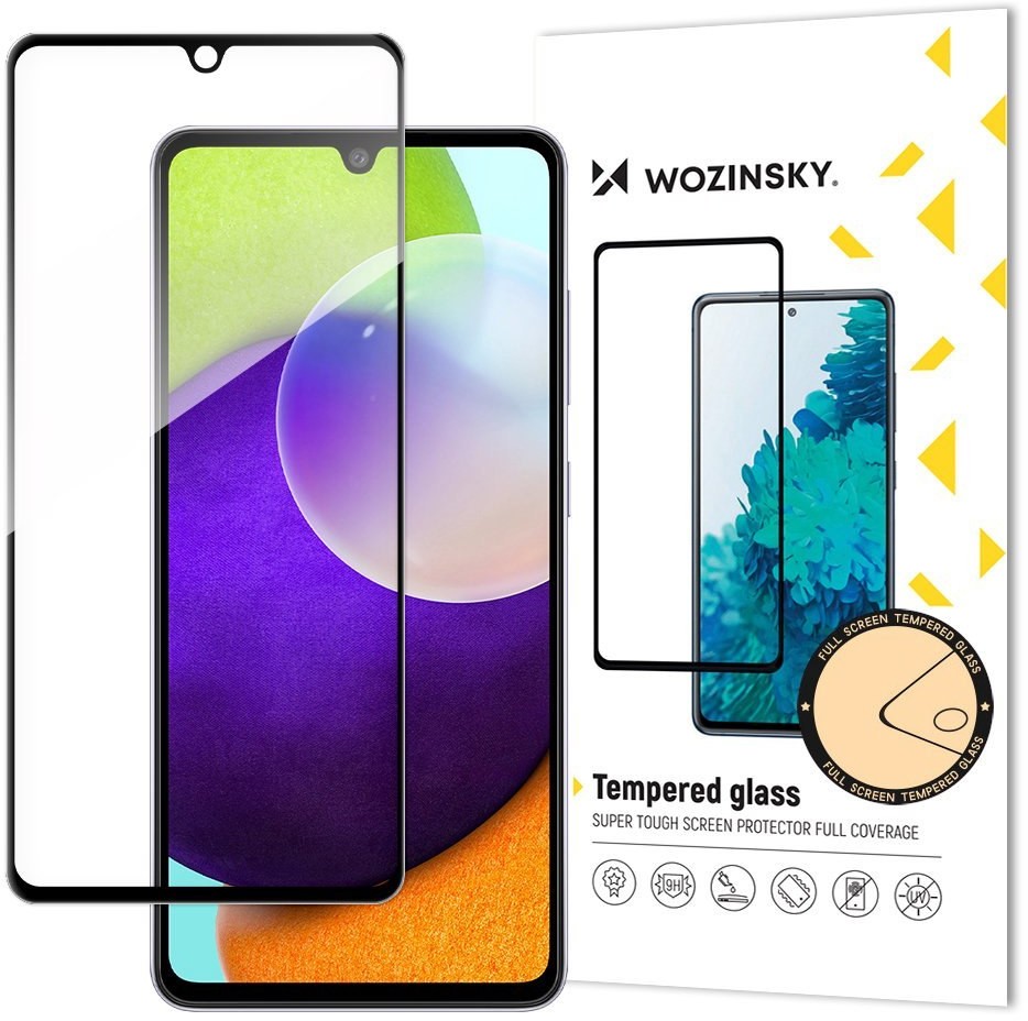 Zdjęcia - Szkło / folia ochronna Wozinsky Szkło Hartowane Full Glue Na Cały Ekran do Samsung Galaxy A33 5G Czarny 