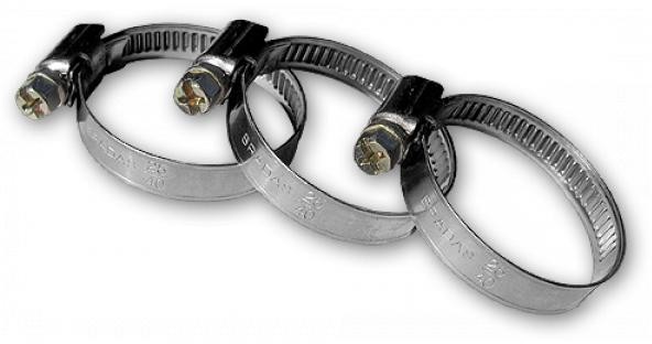 Opaska Ślimakowa Nierdzewna 200-220 mm 10 szt