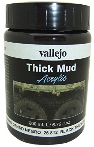 Фото - Творчість і рукоділля Thick Mud Textures - Black Thick Mud / 200ml 26812