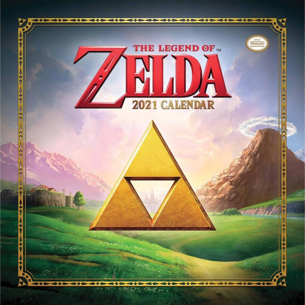 The Legend Of Zelda - Oficjalny Kalendarz 2021