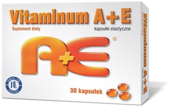 Hasco-Lek Vitaminum A+E 2500j.m.+ 10mg HASCO x30 kapsułek