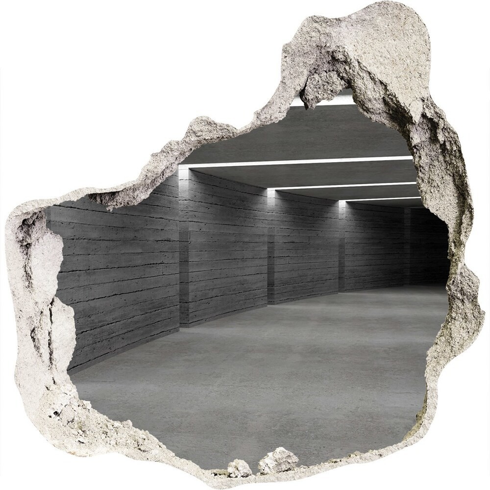 Wallmuralia.pl Fototapeta dziura na ścianę Betonowy tunel