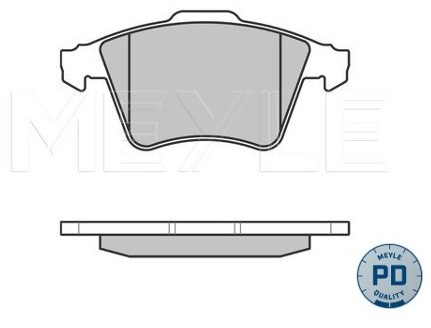 Wulf Gaertner Autoparts Zestaw klocków hamulcowych, hamulce tarczowe Wulf Gaertner Autoparts 025 237 4919/PD