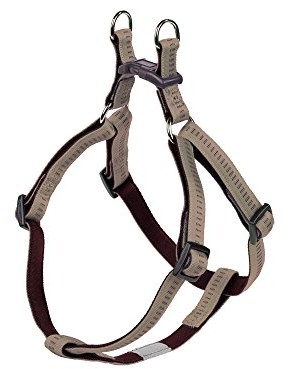 Nobby pies zastawa Soft Grip czerwona; długość 30-40 cm szerokość 1 cm