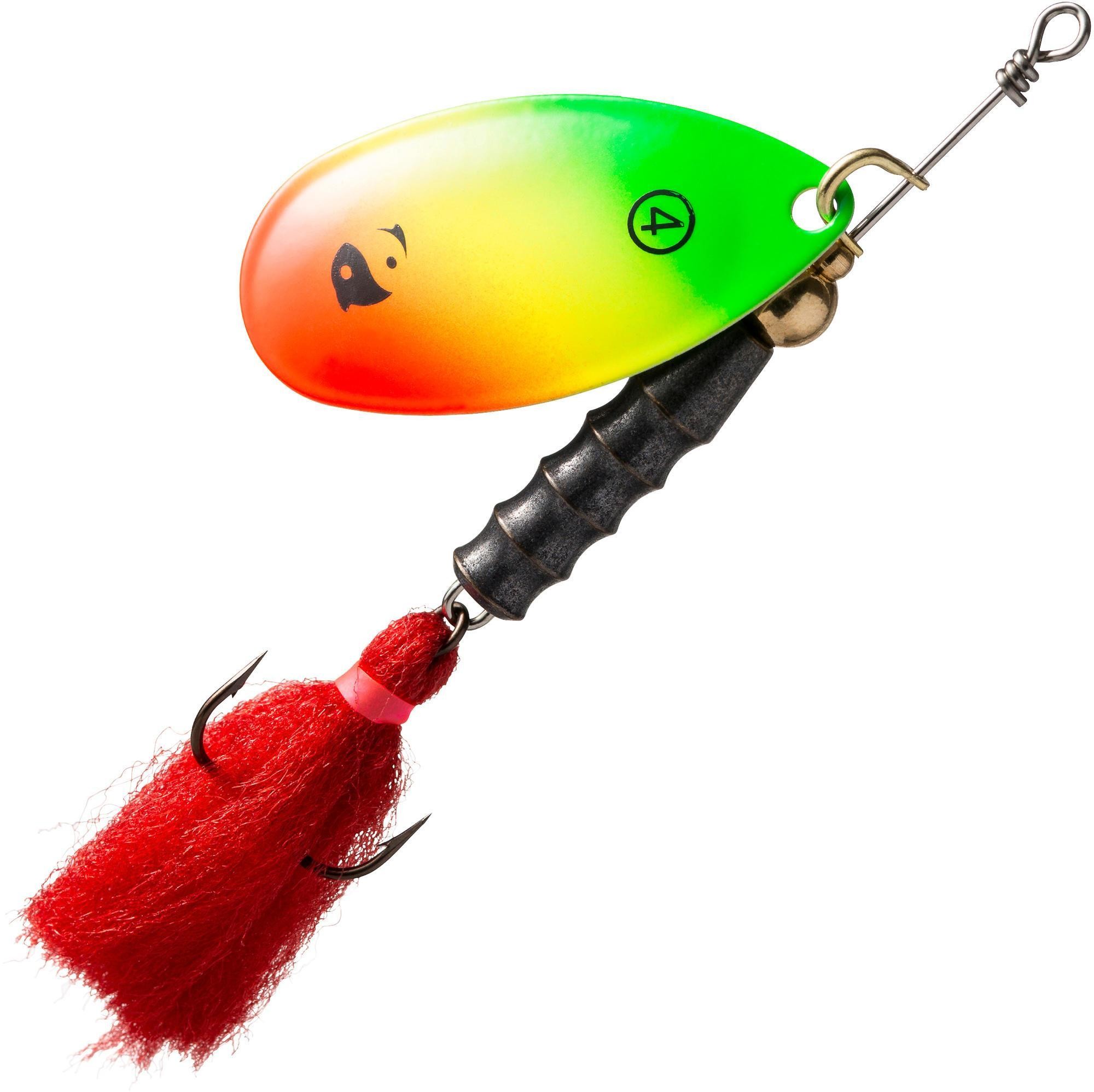 CAPERLAN Błystka WETA PUFF nr 4 Rasta Unisex