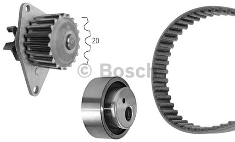 Bosch Pompa wodna + zestaw paska rozrządu 1 987 948 701